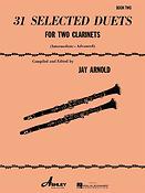 31 Selected Duets for two Clarinets