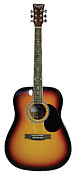 Perry Adult Dreadnought Acoustical Guitar