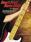 Don't Fret Note MapTM for Bass(Revolutionary Bass Guitar Finger Positioning Guide)