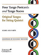 Four Tango Postcards and Tango Nuevo(Original Tangos fuer String Quintet String Charts Series)