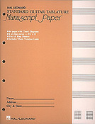 Guitar TAB Manuscript Paper