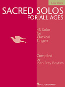 Sacred Solos For All Ages - Low Voice