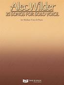 Alec Wilder - 25 Songs fuer Solo Voice