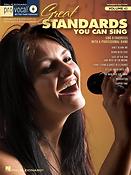 Pro Vocal Women's Edition Volume 42: Great Standards You Can Sing