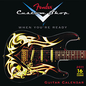 Wall Calendar Fender Custom Shop 2011