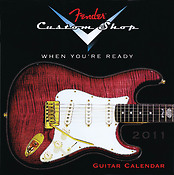 Wall Calendar Mini Fender Custom Shop 2011