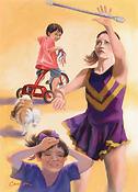 My Sister, The Majorette(1-Pack Art Cards)