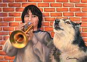 Clam Dog(1-Pack Art Cards)