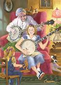 Becky Jo's Banjo(1-Pack Art Cards)
