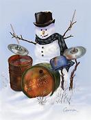Backyard Beat(Holiday Cards 1-Pack)