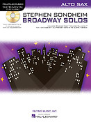 Instrumental Play-Along: Stephen Sondheim Broadway Solos (Altsaxofoon)
