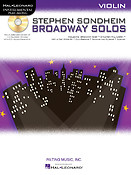 Instrumental Play-Along: Stephen Sondheim Broadway Solos (Viool)