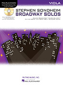 Instrumental Play-Along: Stephen Sondheim Broadway Solos (Altviool)