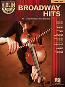 Violin Play-Along Volume 22: Broadway Hits