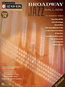 Jazz Play-Along Volume 76: Broadway Jazz Ballads
