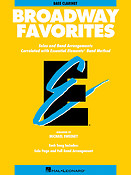 Essential Elements Broadway Favorites Bass Clarinet