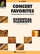 Concert Favorites Volume 1 Bb Clarinet