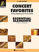 Concert Favorites Volume 1 Eb Alto Clarinet