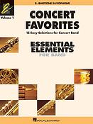 Concert Favorites Volume 1 Eb Baritone Sax