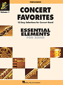 Concert Favorites Volume 1 Percussion