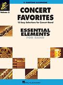 Concert Favorites Volume 2 Baritone Sax