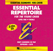 Essential Repertoire For The Young Choir(Level 1 Treble, Part-Learning CD)