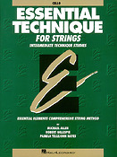 Essential Technique For Strings Cello (Intermediate)