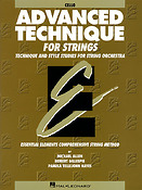 Essential Elements Advanced Technique For Strings (Cello)