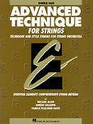 Essential Elements Advanced Technique For Strings (Kontra-bas)