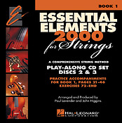 Essential Elements 2000 For Strings Book 1(Play Along Trax - 2 CD Set)