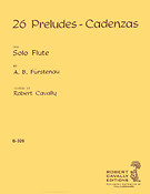 Firstenau: 26 Prelude Cadenzas fuer Solo Flute