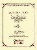 Eighteen (18) Trios (Complete) From Classic Master