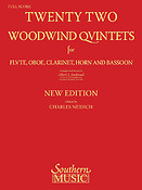 Twenty-Two (22) Woodwind Quintets