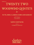 Twenty-Two (22) Woodwind Quintets