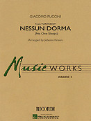 Puccini: Nessun Dorma (Partituur Harmonie)