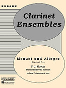 Menuet and Allegro