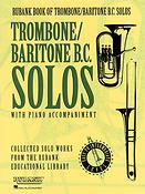 Rubank Book of Trombone/Baritone B.C. Solos 