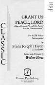 Grant Us Peace, Lord
