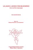 Michael Praetorius: Lo, How a Rose E'er Blooming (SATB Double Choir)