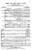 When You Wish Upon a Star (SATB)