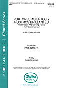 Paul Basler: Portones Abiertos Y Rostros Brilliantes(SATB with Piano) (SATB, Piano)