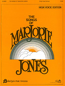 The Songs Of Marjorie Jones Vocalpiano-High
