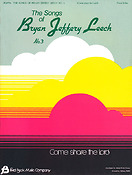 Songs Of Bryan Jeffery Leech #3 Vocal Solos
