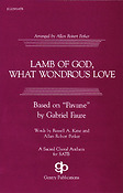 Lamb Of God What Wondrous Love (SATB)
