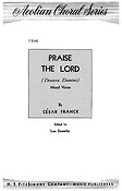 Praise the Lord (SATB)