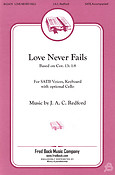 Love Never Fails With Cello Part