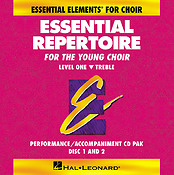 Essential Repertoire For The Young Choir(Level 1 Treble, Performancee/Accompaniment CD)