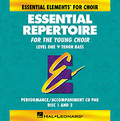 Essential Repertoire For The Young Choir(Level 1 Tenor Bass, Performancee/Accompaniment CD)