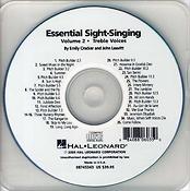 Essential Sight-Singing Volume 2 Treble Voices CD