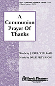 A Communion Prayer of Thanks